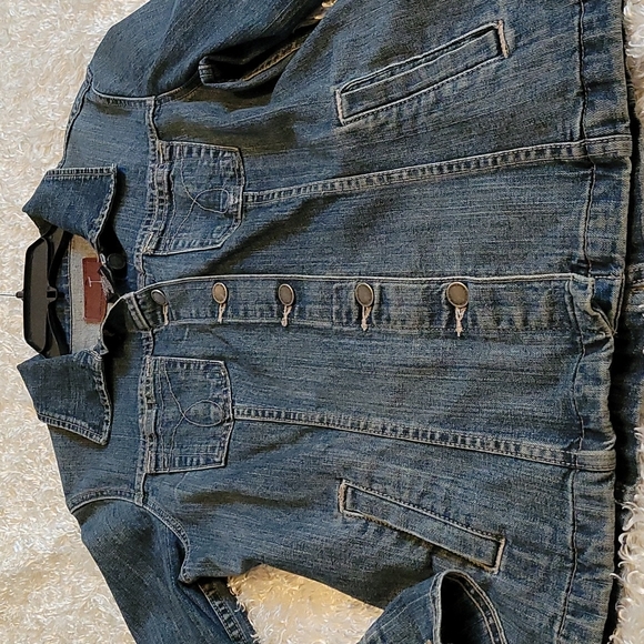 Vintage Calvin Klein denim jackelt Size L - Picture 10 of 10